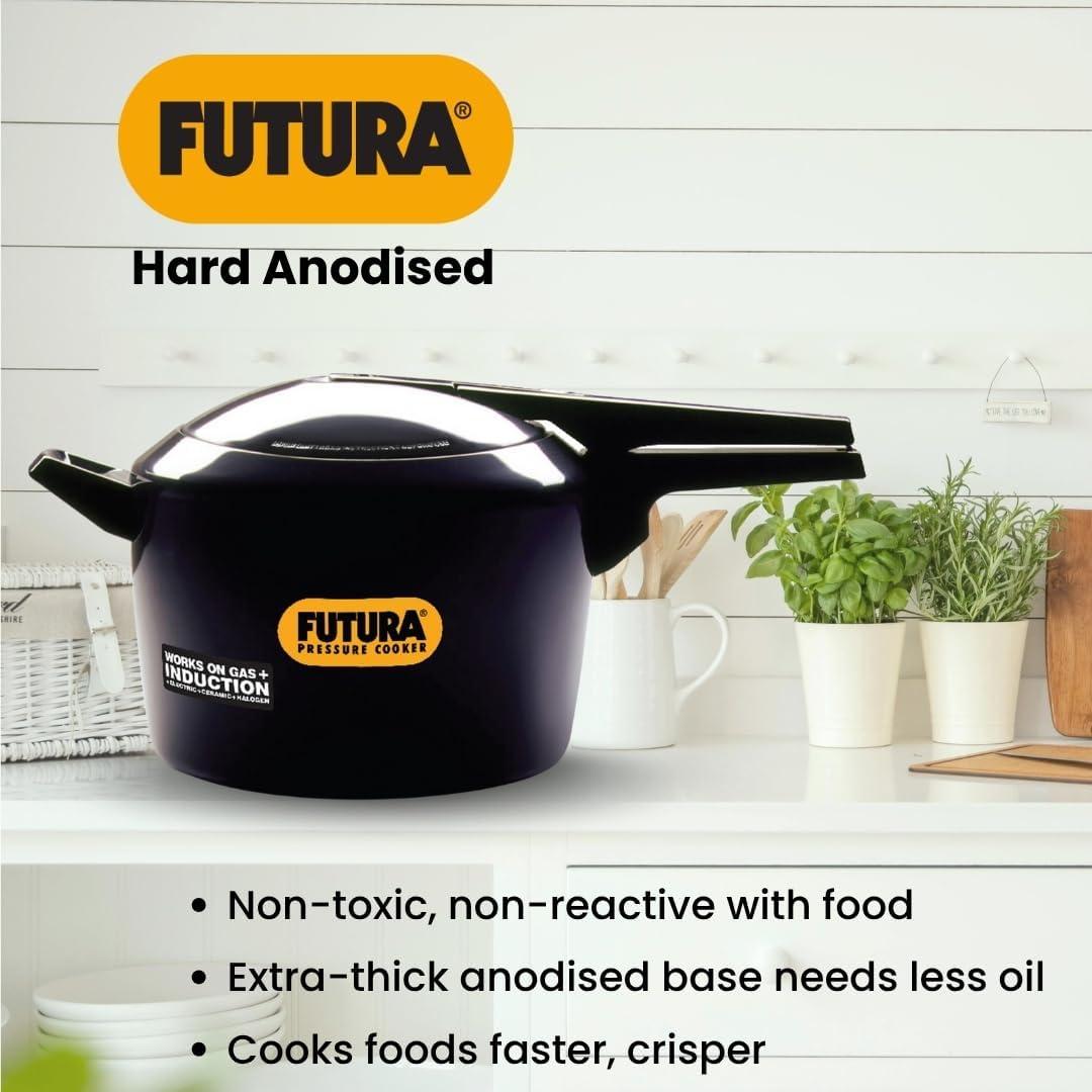 image:imageFUTURA PRESSURE COOKER 2 Liter GRAY63 Quarts