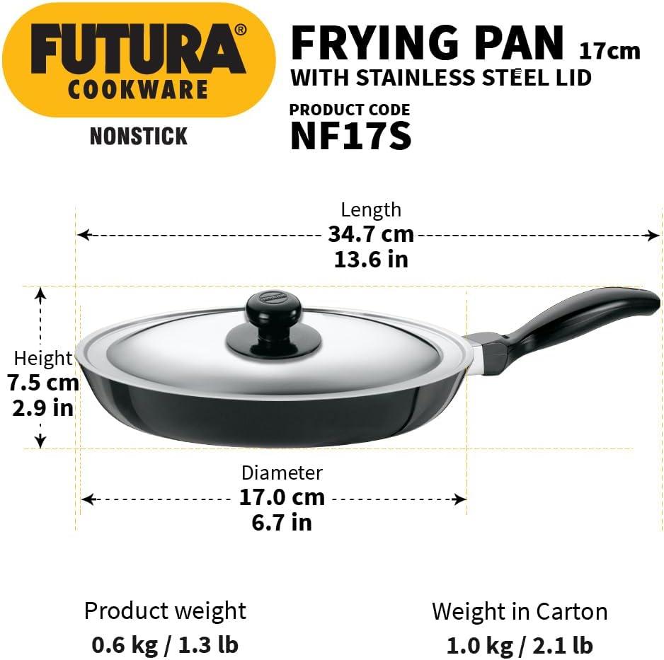 image:imageFutura NonStick Frying Pan with Lid 18cm