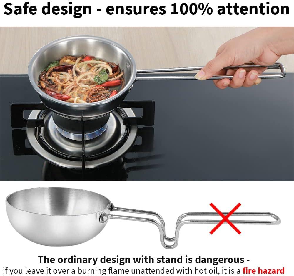 image:imageHAWKINS 25 Cup Tadka Pan 600ml Triply Stainless Steel Pan Silver STP25