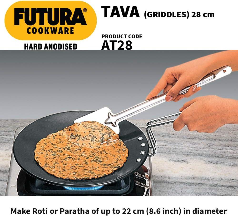 image:imageHawkins Futura Hard Anodised Tava 26 cm 488 mm Black11 Inch