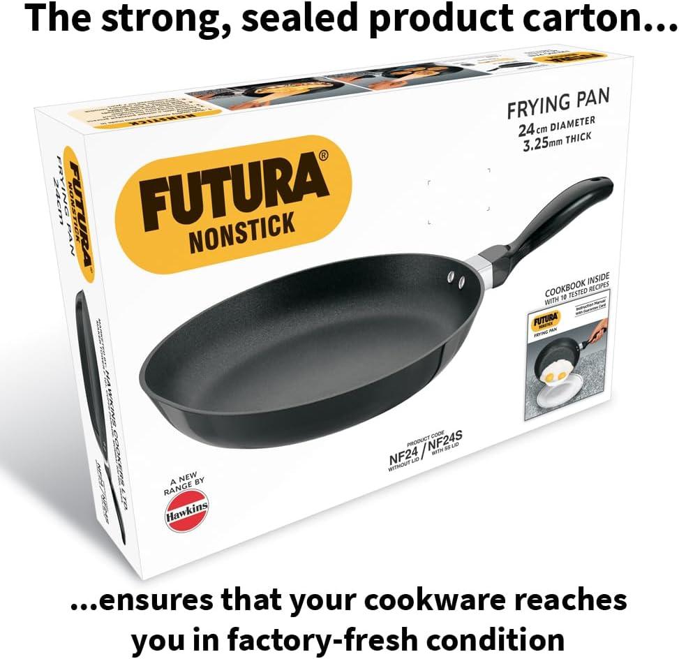 image:imageHawkins Futura NonStick Frying Pan 26cm Black