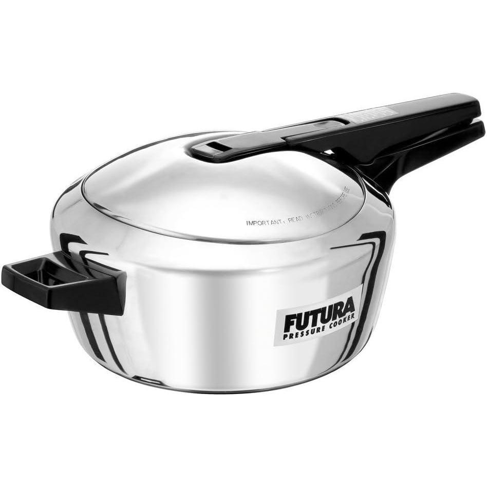 image:imageFutura Stainless Steel 4L Pressure Cooker Induction Compatible42 Quarts