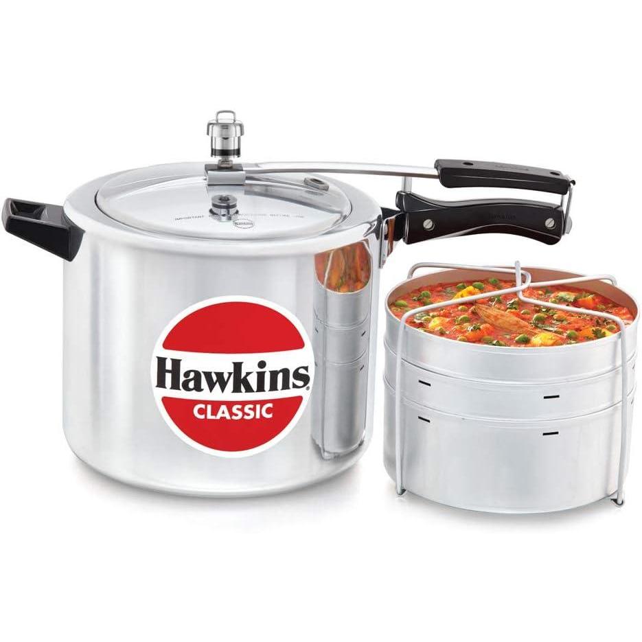 image:imageHAWKINS CL51 Pressure Cooker 5 L WITH SEPERATOR Silver106 Quarts