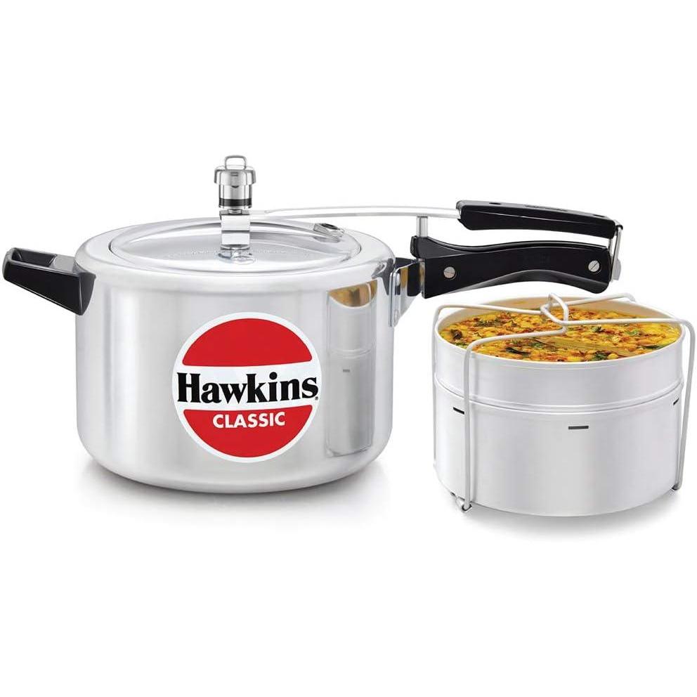 image:imageHAWKINS CL51 Pressure Cooker 5 L WITH SEPERATOR Silver53 Quarts