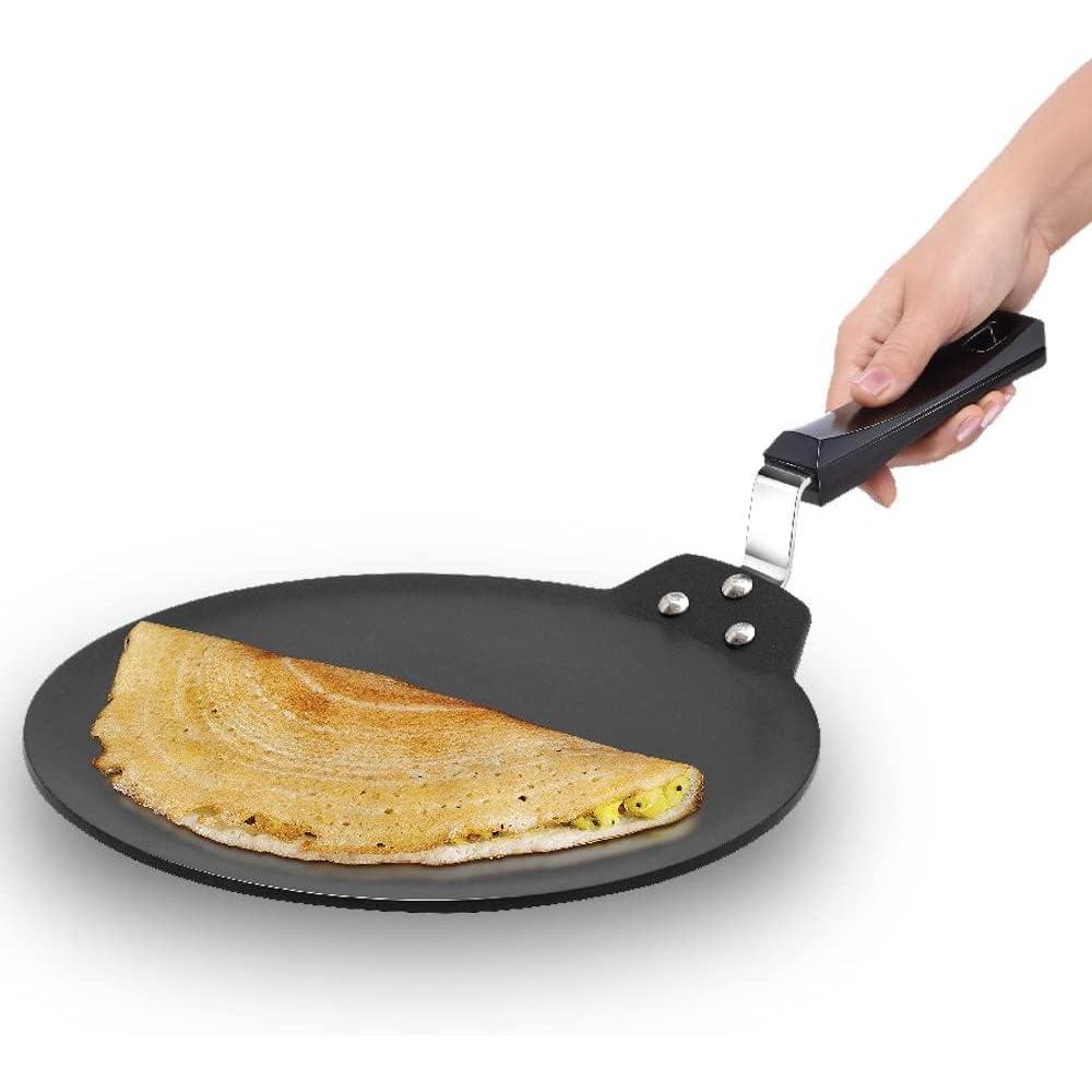 image:imageHAWKINS Futura 28 cm Dosa Tava Non Stick Dosa Tawa Induction Dosa Tawa Black INDT28