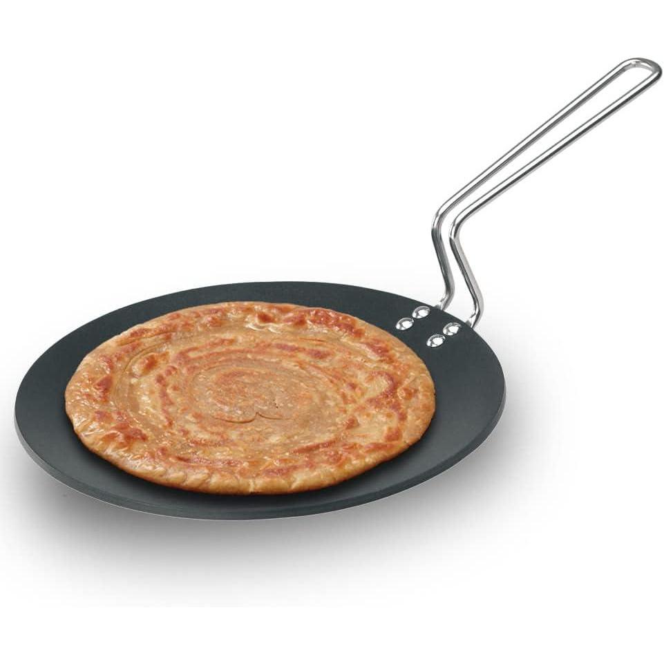 image:imageHawkins Q50 Futura NonStick Concave Tava Griddle 10 in 488 with Steel Handle
