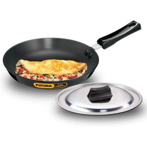image:imageFutura Hard Anodised Frying Pan with Steel Lid 25cm