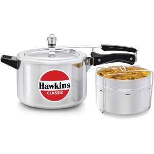 image:imageHAWKINS CL51 Pressure Cooker 5 L WITH SEPERATOR Silver53 Quarts