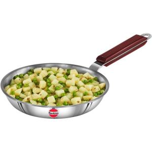 image:imageHawkins 20 cm Frying Pan Triply Stainless Steel Fry Pan Induction Compatible Silver