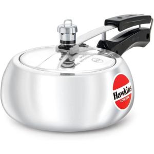 image:imageHawkins 4 Litre Contura Pressure Cooker Handi Inner Lid Cooker Silver HC4021 Quarts