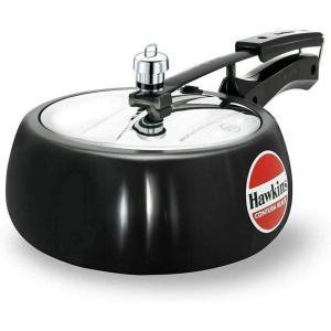 image:imageHawkins Contura Black Pressure Cooker 5 Litre Black CB5037 Quarts