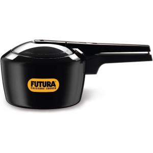 image:imageHawkins Futura 9 Litre Pressure Cooker Hard Anodised Pressure Cooker Big Cooker Black FP9021 Quarts