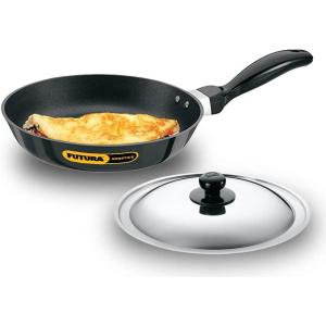 image:imageHawkins Futura NonStick Frying Pan With Steel Lid 22cm Black
