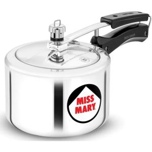 image:imageHawkins Miss Mary Aluminum Pressure Cooker Silver 25 Litre