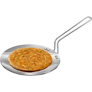 image:imageHawkins TriPly Stainless Steel Tava 22 cm 35mm Induction Compatible
