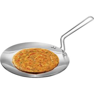 image:imageHawkins TriPly Stainless Steel Tava 26 cm 35mm Induction Compatible