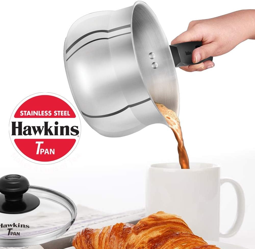 image:imageHawkins Stainless Steel Tpan 15L with Glass lid16 Quarts