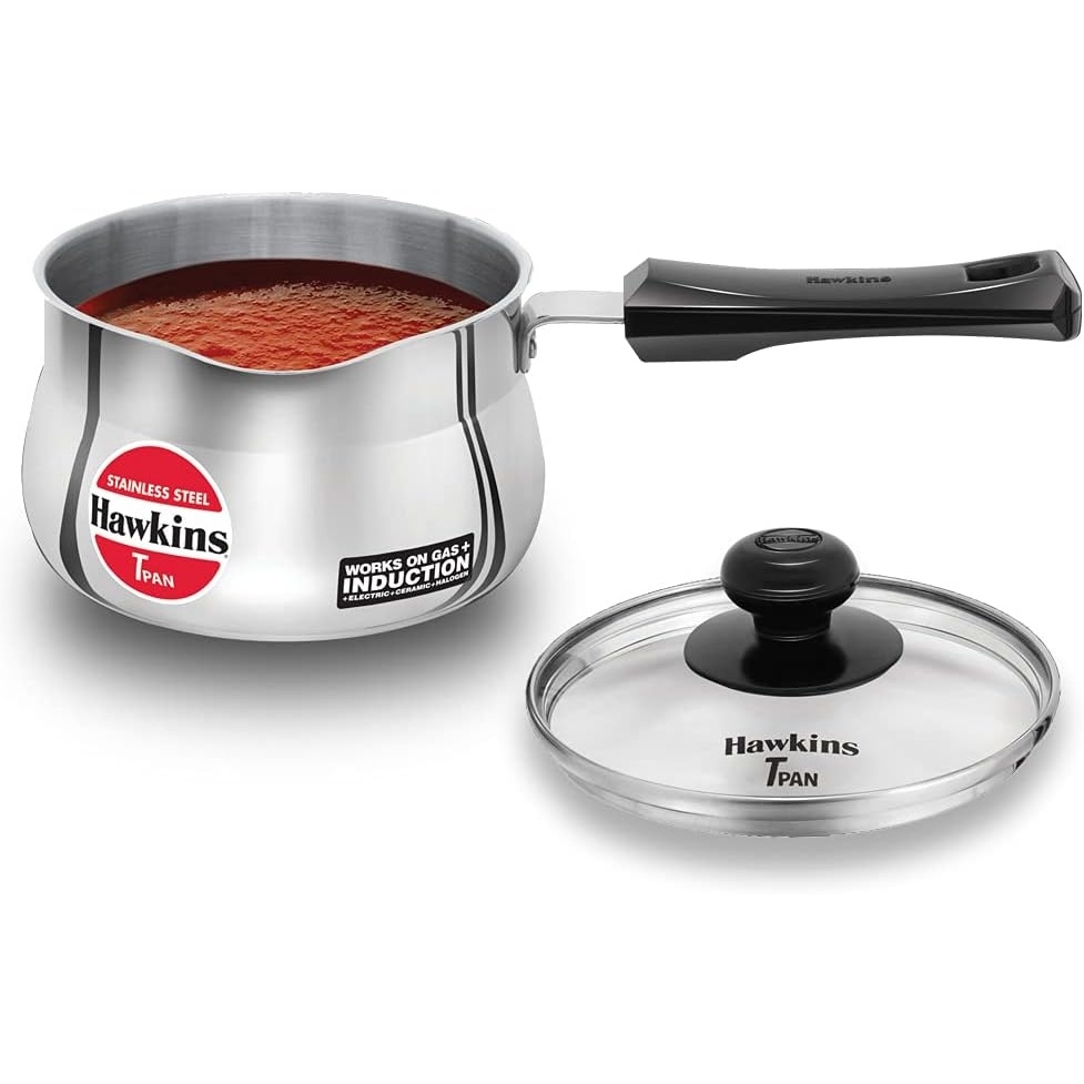 image:imageHawkins Stainless Steel Tpan 15L with Glass lid16 Quarts