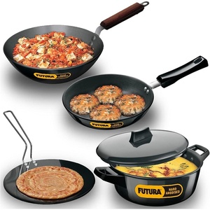 image:imageFutura Hard Anodised Cookware Set 4 Pieces LS1