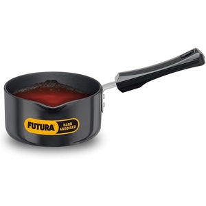image:imageFutura L87 HardAnodised SaucePan Easy Pour Spout Hawkins Small  1 LitreQuart