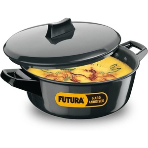 image:imageHawkins L60 Futura Hard Anodised Cook and Serve StewpotBowl  3 Litres